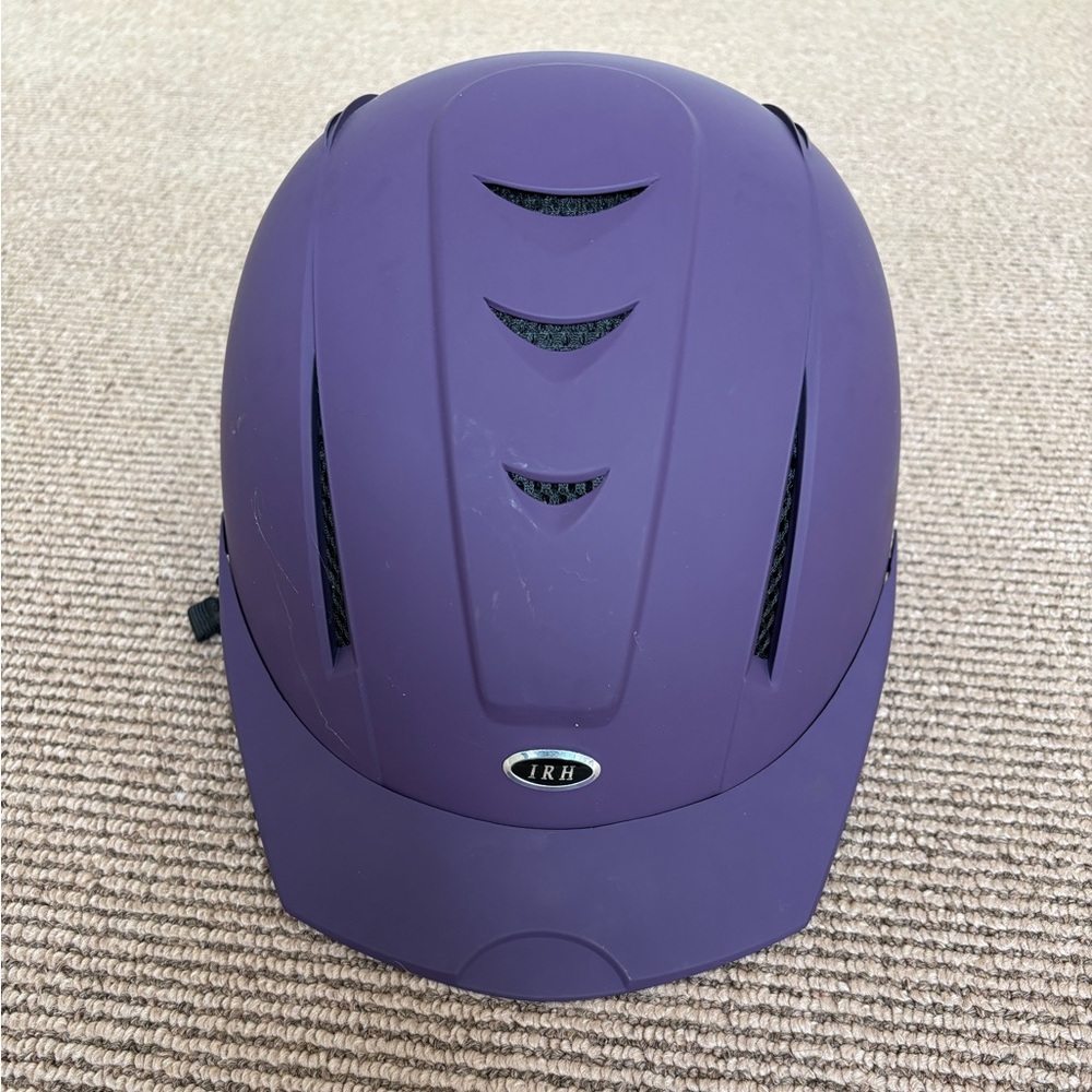 IRH Purple Riding Helmet